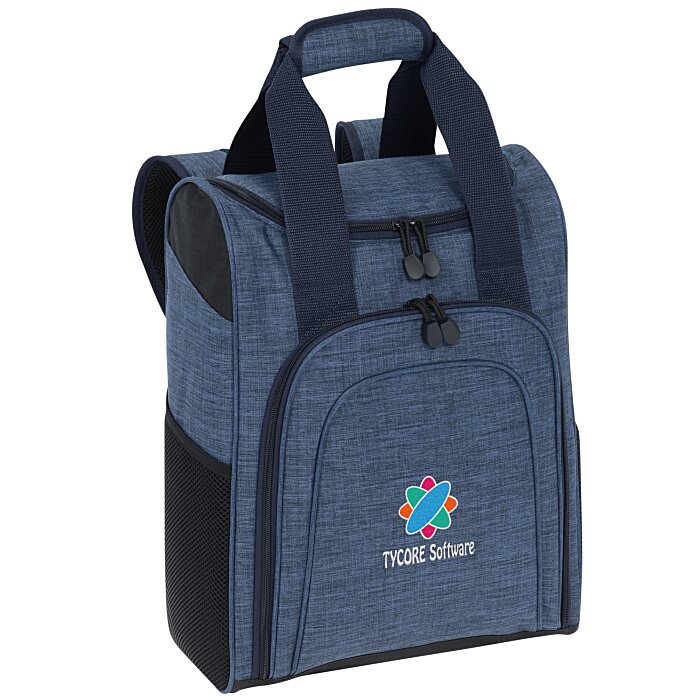 Custom Beach Club 24-Can Backpack Cooler - Embroidered