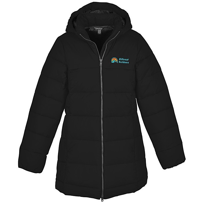 Custom Geneva Long Packable Puffer Jacket - Ladies'
