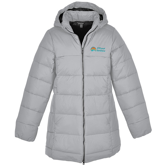 Custom Geneva Long Packable Puffer Jacket - Ladies'