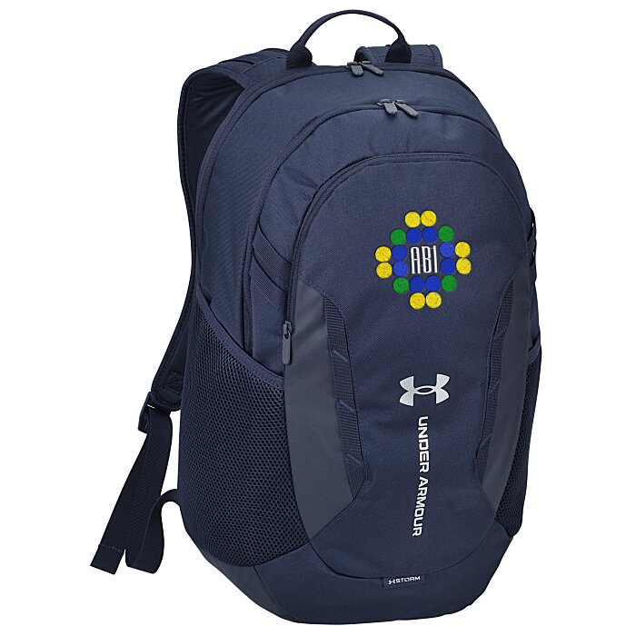 Custom Under Armour Team Hustle 6.0 Backpack - Embroidered