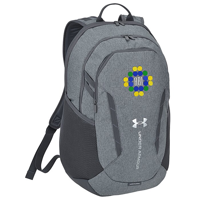 Custom Under Armour Team Hustle 6.0 Backpack - Embroidered