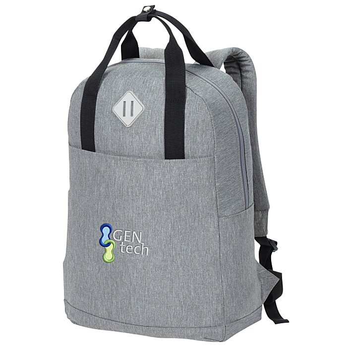 Custom Collins 15-inch Laptop Backpack - Embroidered