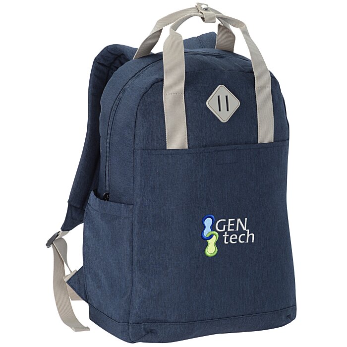 Custom Collins 15-inch Laptop Backpack - Embroidered