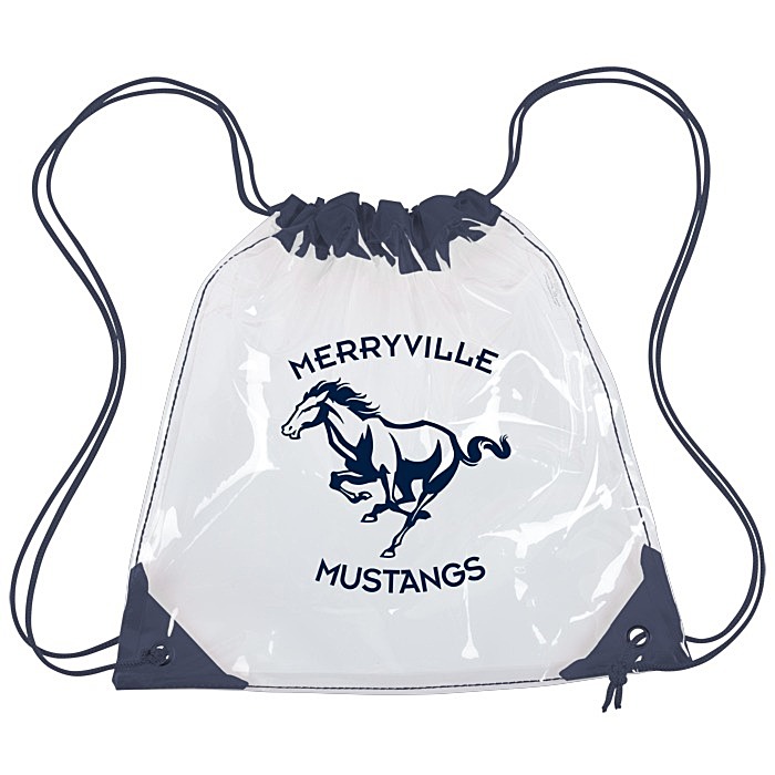 Custom Touchdown Clear Sportpack - 12 inches x 11 1/2 inches