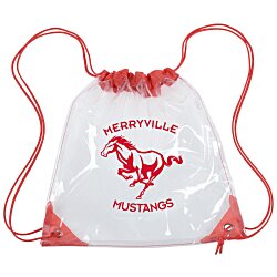Custom Touchdown Clear Sportpack - 12 inches x 11 1/2 inches