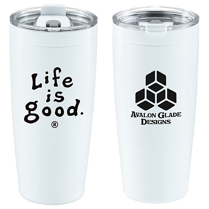 Custom Life is Good Vacuum Tumbler - 20 oz - LIG