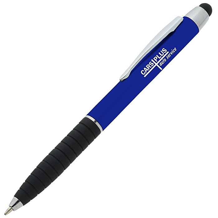 Custom Laos Stylus Twist Pen - Metallic