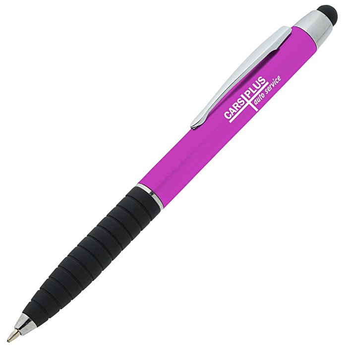 Custom Laos Stylus Twist Pen - Metallic