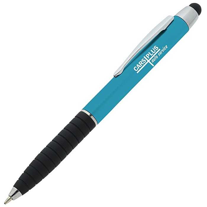 Custom Laos Stylus Twist Pen - Metallic