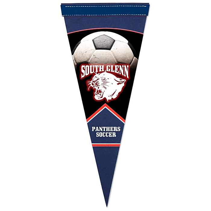 Custom Premium Pennant - 8 inches x 18 inches