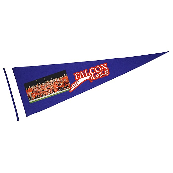 Custom Premium Pennant - 9 inches x 24 inches