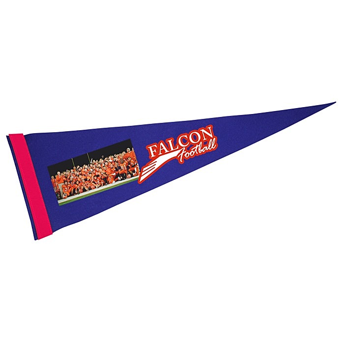 Custom Premium Pennant - 9 inches x 24 inches