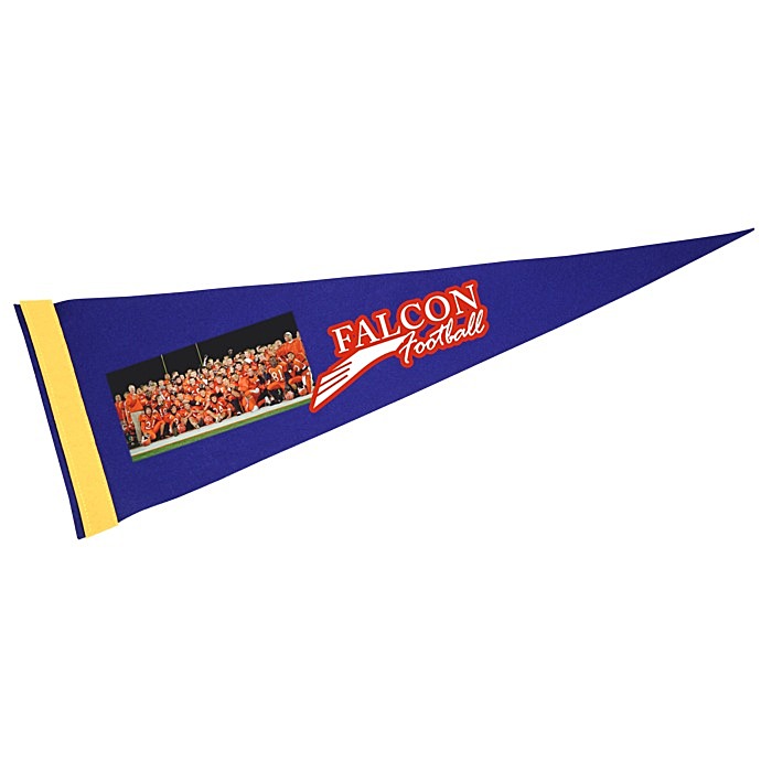 Custom Premium Pennant - 9 inches x 24 inches
