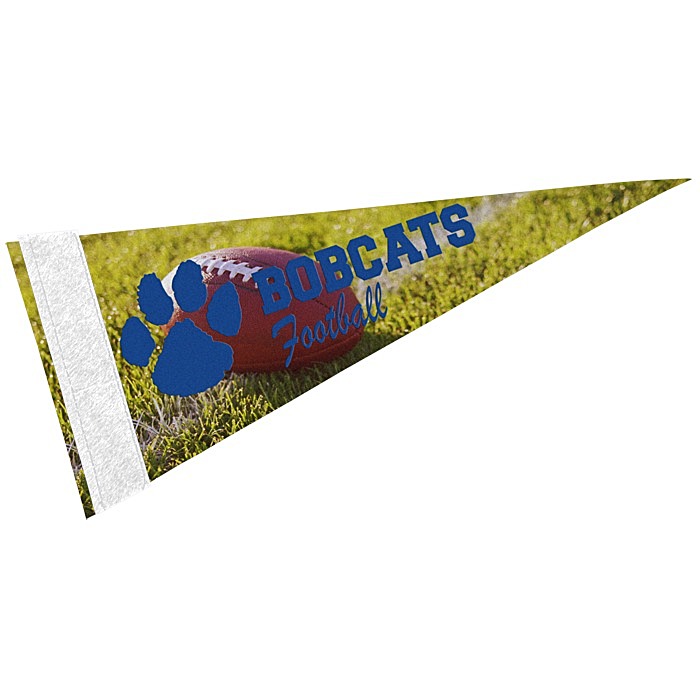 Custom Premium Pennant - 5 inches x 12 inches