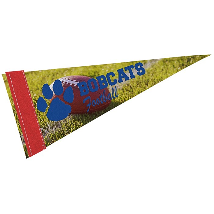 Custom Premium Pennant - 5 inches x 12 inches