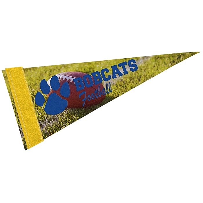 Custom Premium Pennant - 5 inches x 12 inches