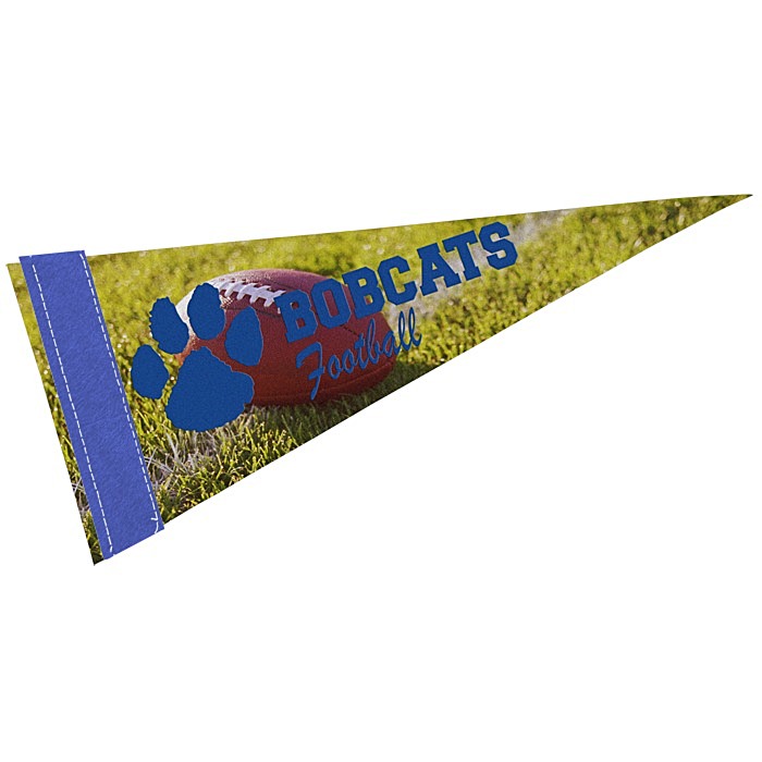 Custom Premium Pennant - 5 inches x 12 inches