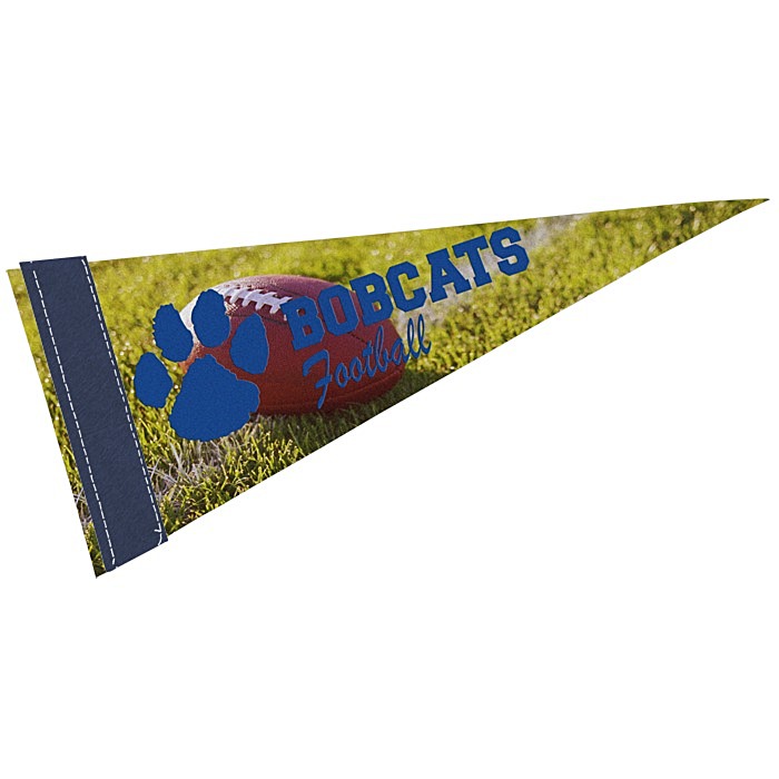 Custom Premium Pennant - 5 inches x 12 inches