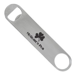 Custom The Pub Stainless Bottle Opener