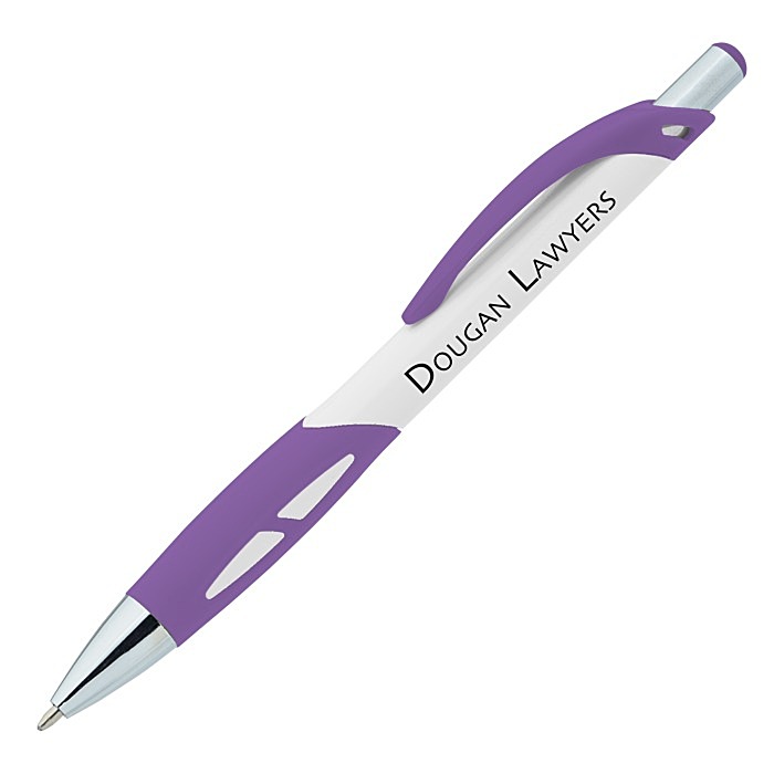 Custom Boston Pen - White