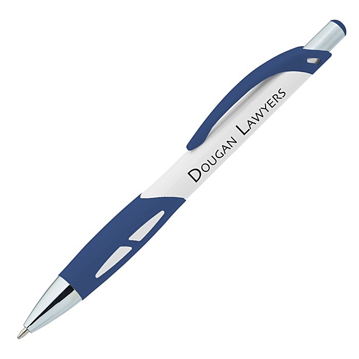 Custom Boston Pen - White