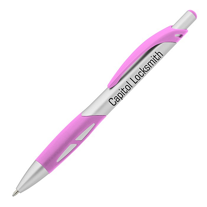 Custom Boston Pen - Silver