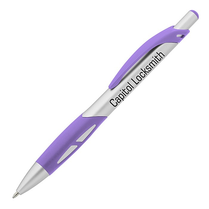 Custom Boston Pen - Silver