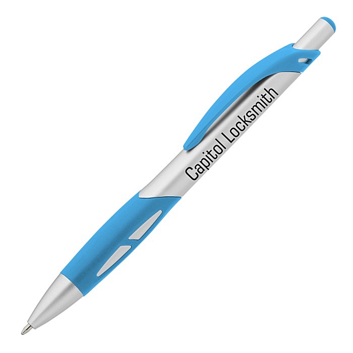 Custom Boston Pen - Silver