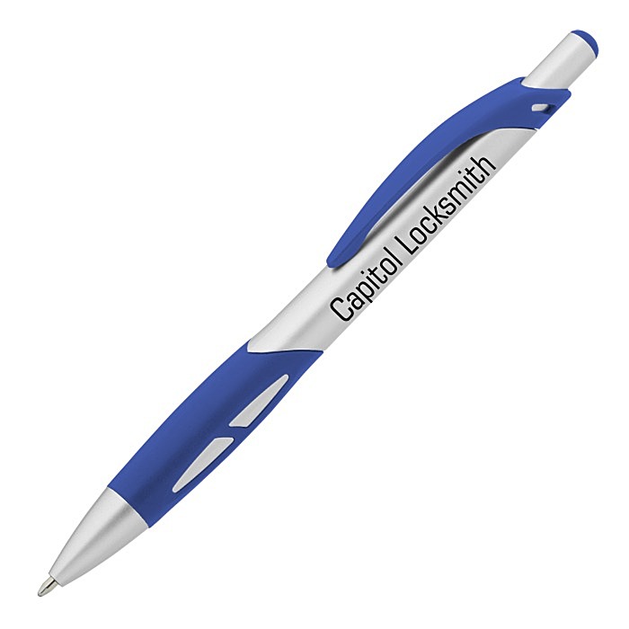 Custom Boston Pen - Silver
