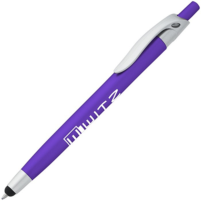 Custom Simplistic Stylus Pen - Metallic - Silver