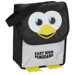 Custom Paws and Claws Lunch Bag - Penguin