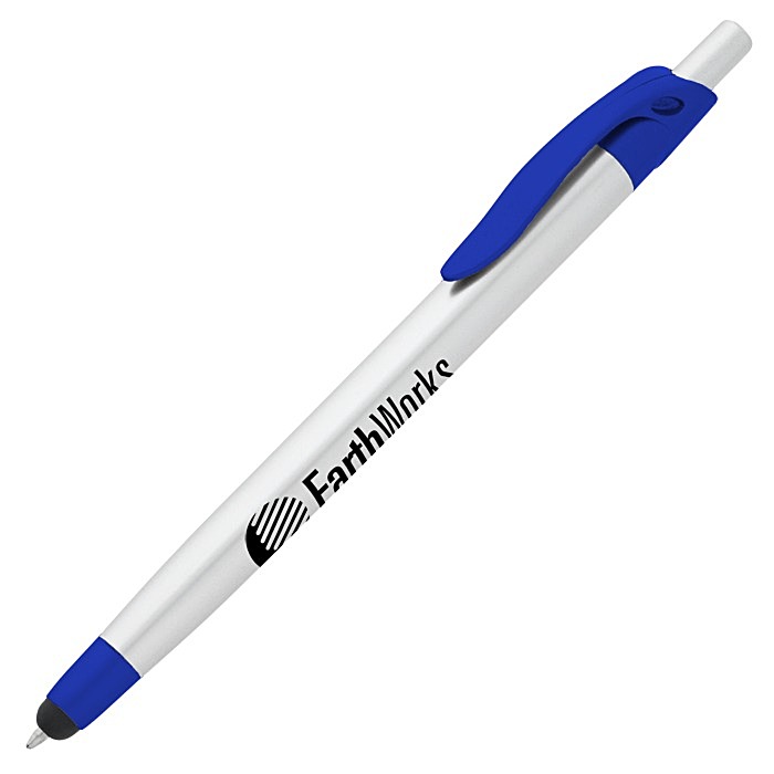 Custom Simplistic Stylus Pen - Silver - Metallic