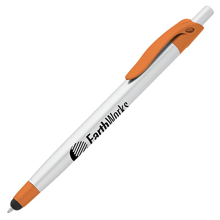 Custom Simplistic Stylus Pen - Silver - Metallic
