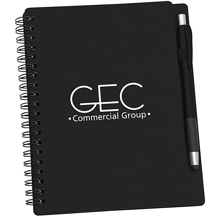 Custom Mercury Notebook with Stylus Pen