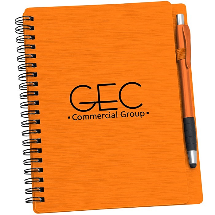 Custom Mercury Notebook with Stylus Pen