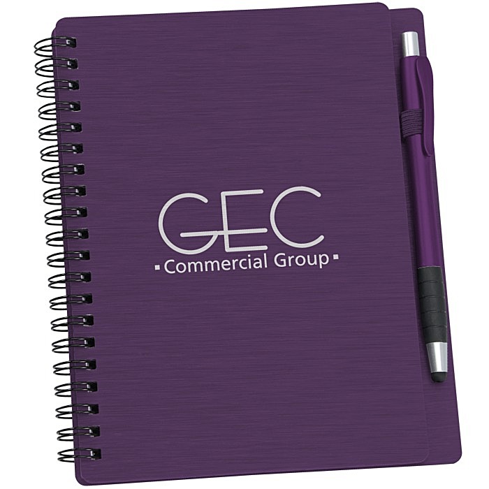 Custom Mercury Notebook with Stylus Pen