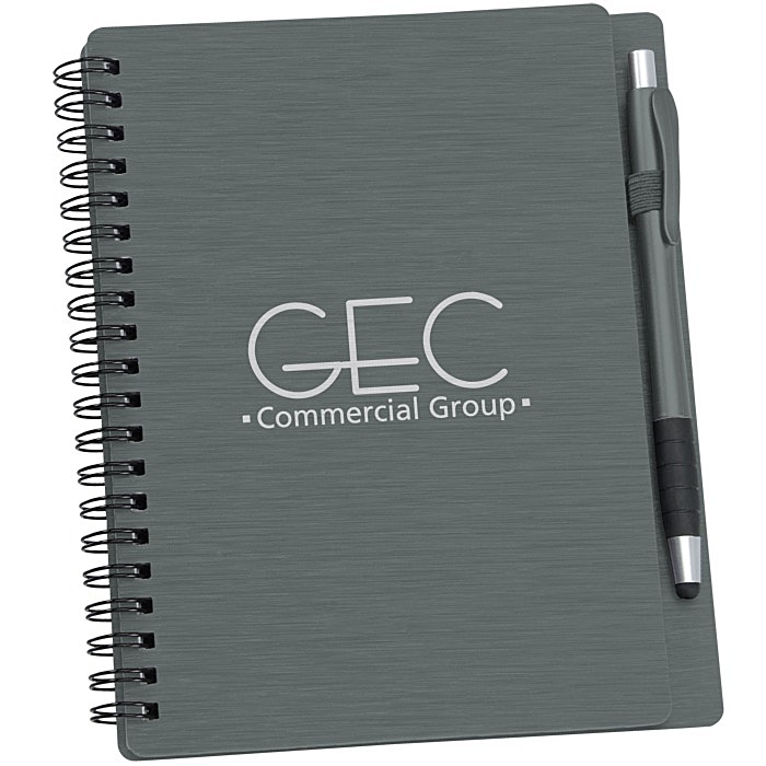 Custom Mercury Notebook with Stylus Pen