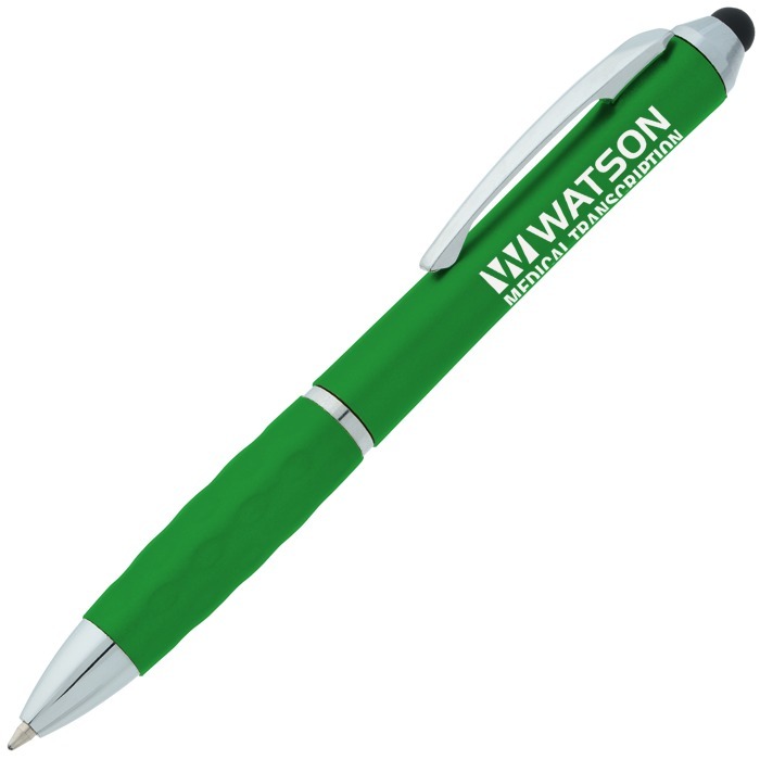 Custom Tev Stylus Twist Pen - Metallic