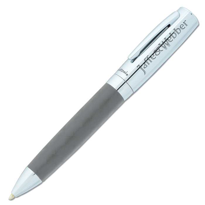 Custom Bettoni Woven Texture Twist Metal Pen