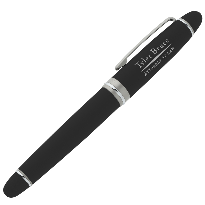 Custom Bettoni Euro Soft Touch Rollerball Metal Pen