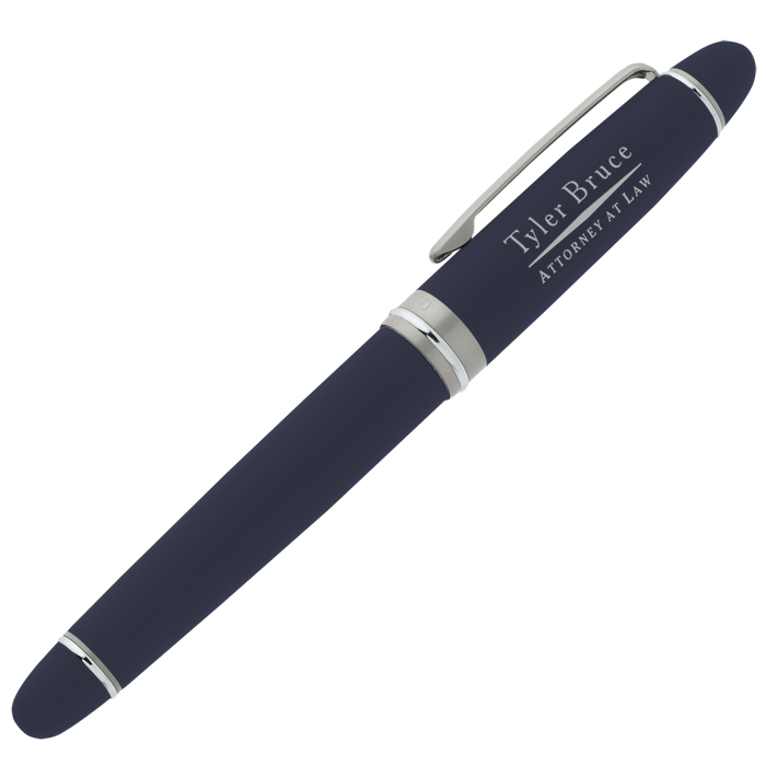 Custom Bettoni Euro Soft Touch Rollerball Metal Pen
