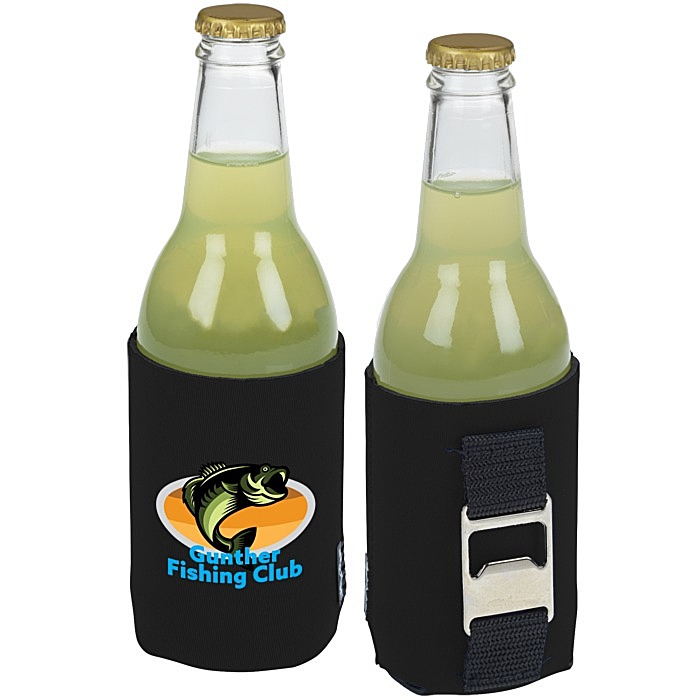 Custom Koozie® Bottle Opener Beverage Cooler