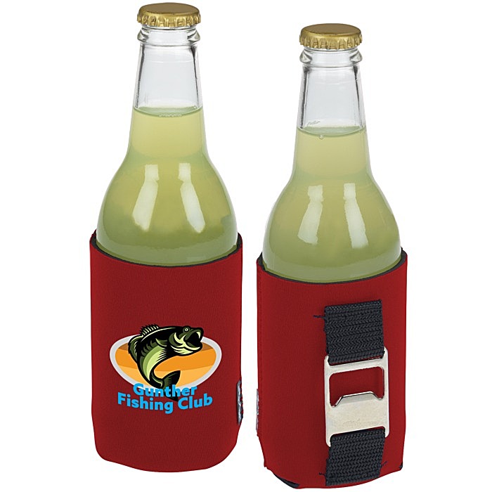 Custom Koozie® Bottle Opener Beverage Cooler