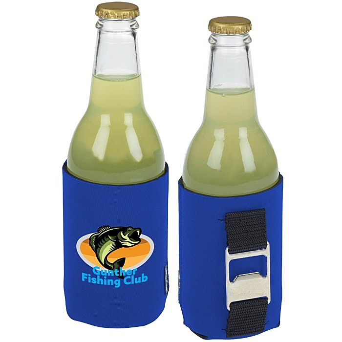 Custom Koozie® Bottle Opener Beverage Cooler