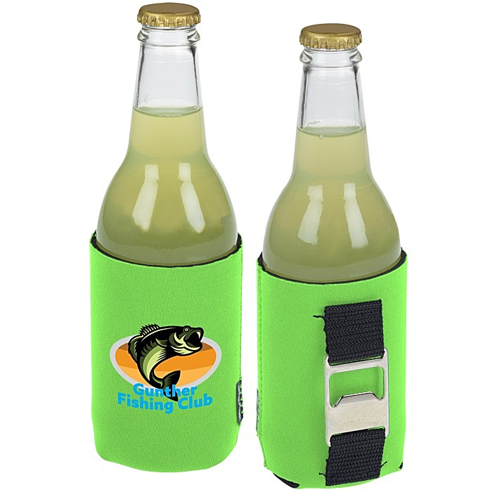 Custom Koozie® Bottle Opener Beverage Cooler