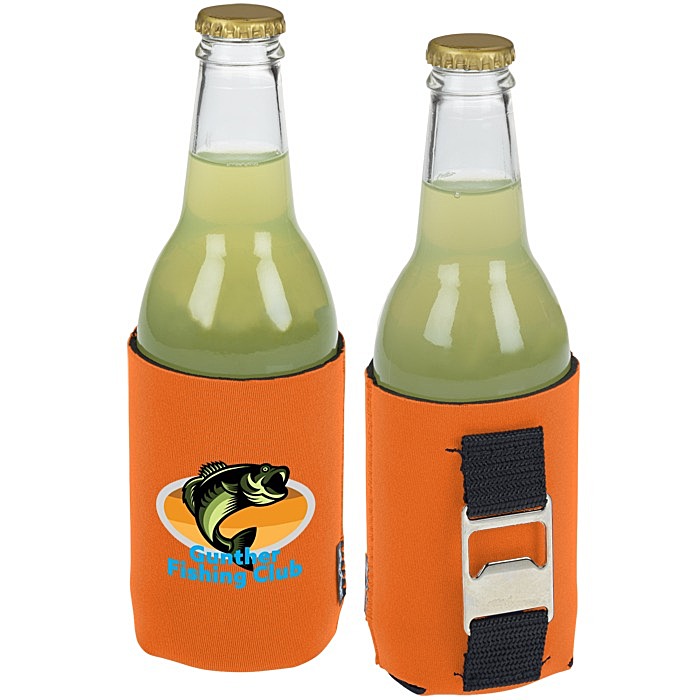 Custom Koozie® Bottle Opener Beverage Cooler