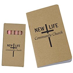 Custom Jotter & Pencil Crayon Set