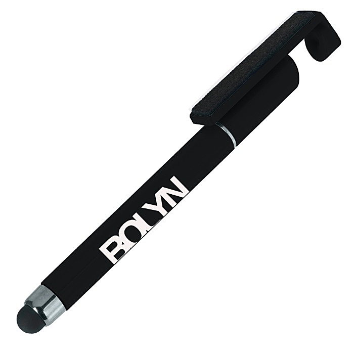 Custom Mini Stylus Pen with Phone Stand and Screen Cleaner