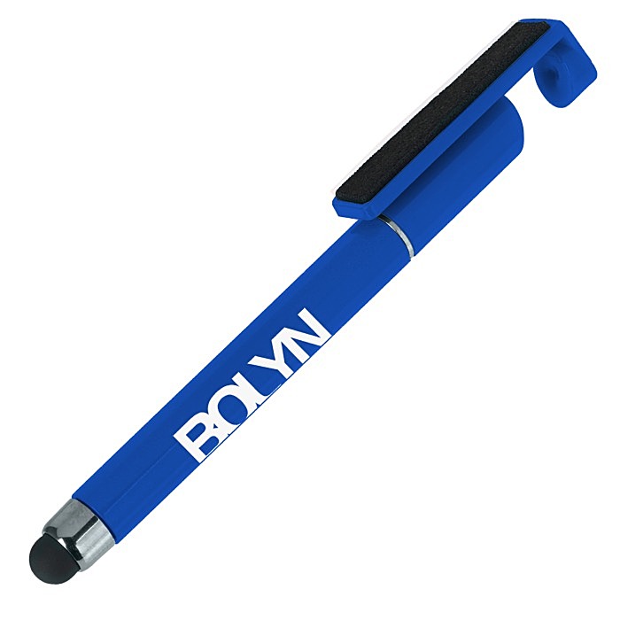 Custom Mini Stylus Pen with Phone Stand and Screen Cleaner