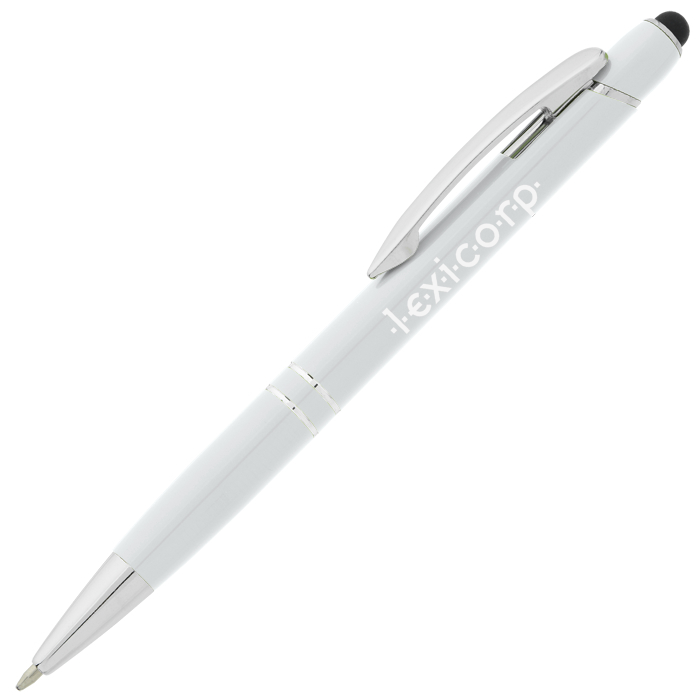 Custom Glacio Stylus Metal Pen - Fashion Colours